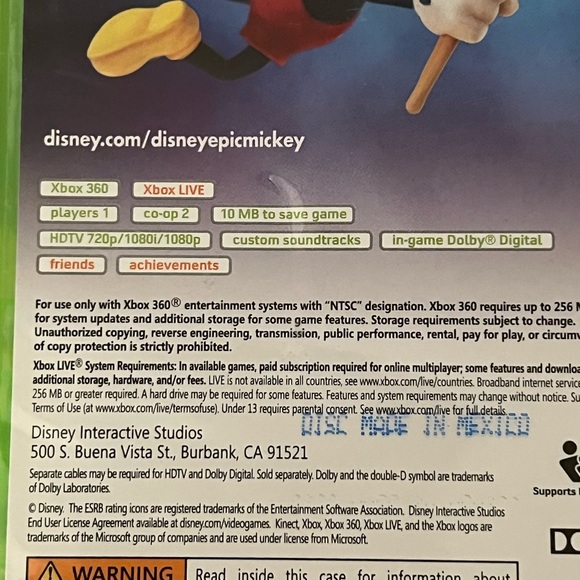Disney Epic Mickey 2: The Power of Two – Xbox 360 video game - Picture 7 of 9
